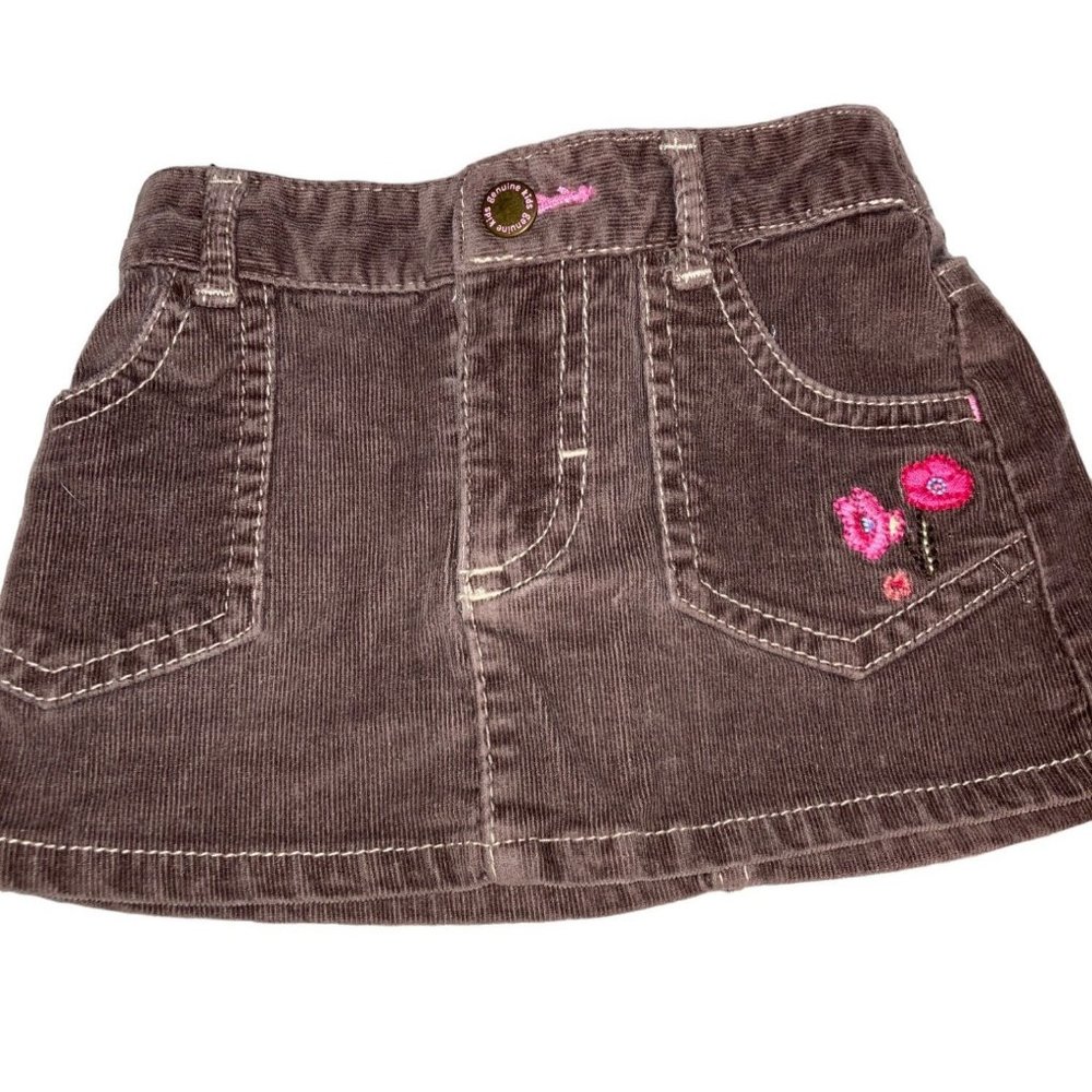 Oshkosh 18 months brown skirt.